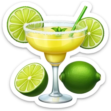 margarita bouquet sticker