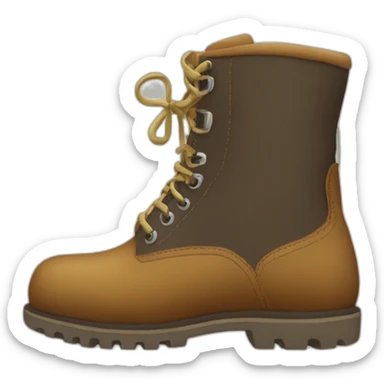 Chaussures bottes sticker