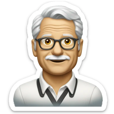 ferdinand porsche automotive engineer  sticker