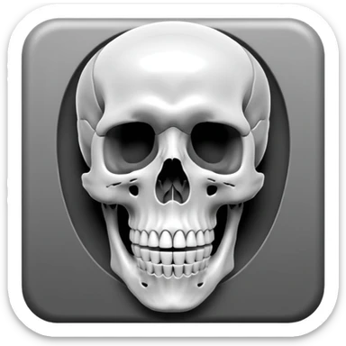 Cone beam xray sticker