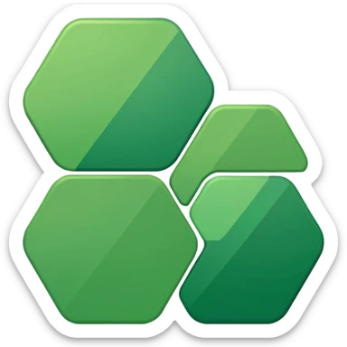Generate a simple vector art on pictographic logo for our app icon, which should be kind of like Instagram's. It should be purely in a plain colour, one single green where the hex colour is #009869.  sticker