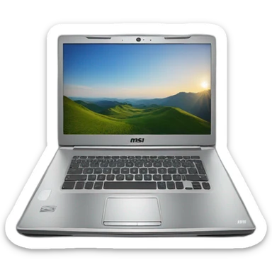 Msi-summit-laptop sticker