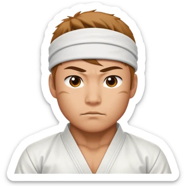ryu from street fighters sticker