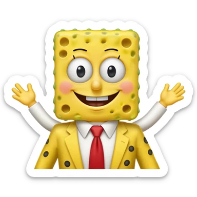 SpongeBob SquarePants 1999 sticker