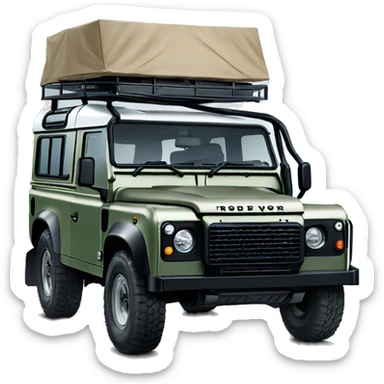 Land rover Defender sticker