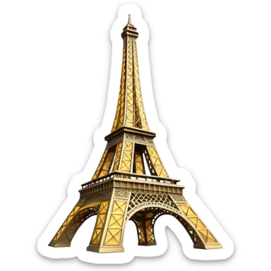 Eiffel Tower Night sticker