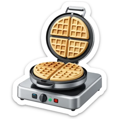 waffle maker sticker