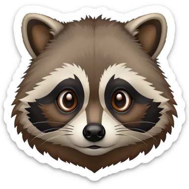 fuck you raccoon  sticker