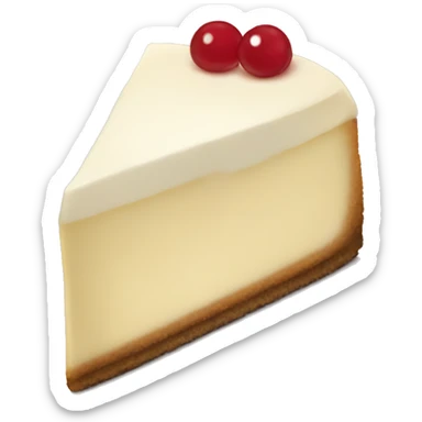 cheesecake con ojos sticker