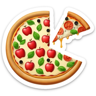 haceme un emoji de muchos alimentos sticker