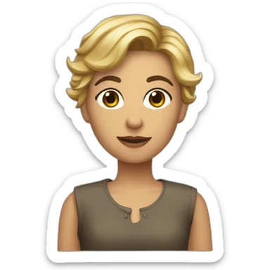 Dominique  enfru sticker