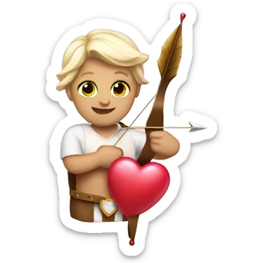 love arrow cupid  sticker