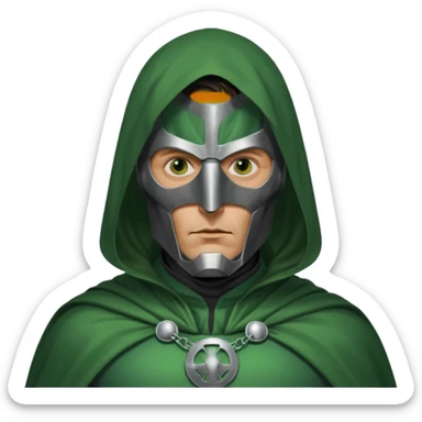Mads Mikkelsen as Doctor Victor von Doom No mask sticker