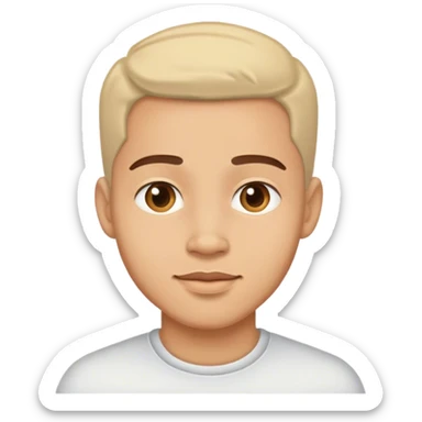 Light skin man I love you sticker