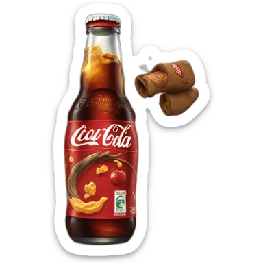 Harry Potter qui boit un coca-cola sticker