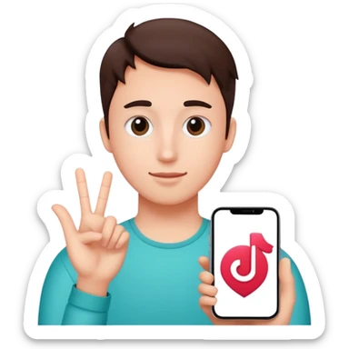 Verificado de ticktoc  sticker