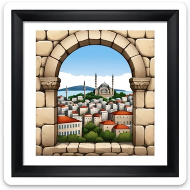 kiz kulesi istanbul sticker