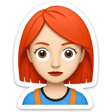 Wenda from incredibox sprunki sticker