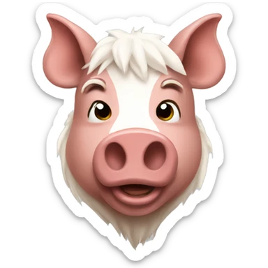 University of Arkansas hog  sticker