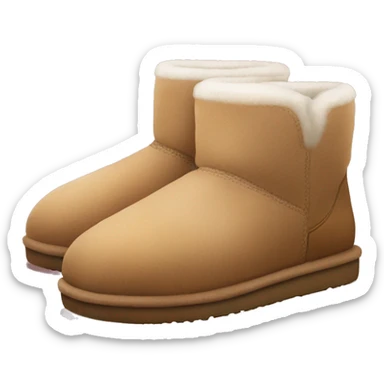 UGG slippers  sticker