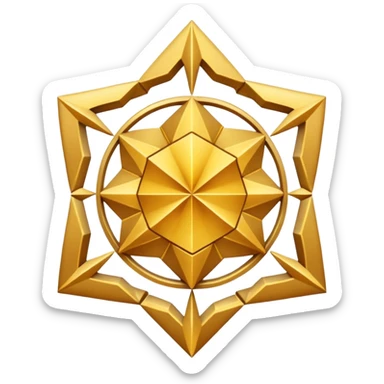 The Geo Element’s Insignia symbol  sticker