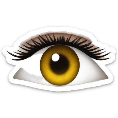 Eyelashes  sticker