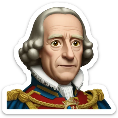 King Charles III sticker