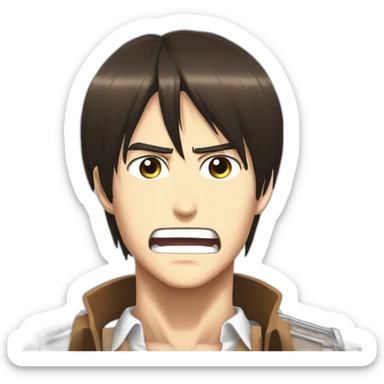Attack on Titan - Eren Yeager sticker