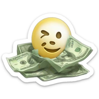 money hryvnia sticker