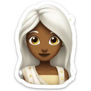 Hada con estrellas  sticker