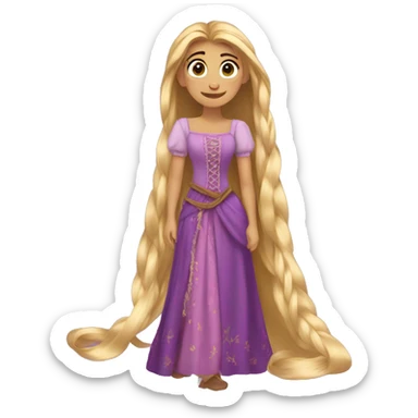 Rapunzel  sticker