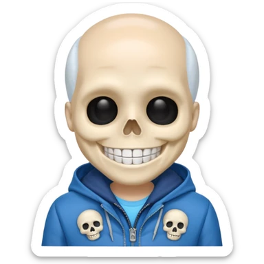 sans the skeleton sticker