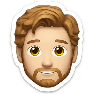 Galaxy guardian star lord Peter quill sticker