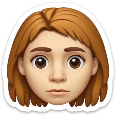 slack jawed female neanderthal sticker