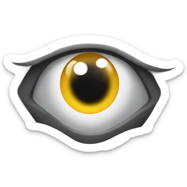 I have your eye on you sticker