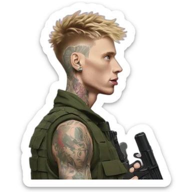 Machine gun kelly sticker