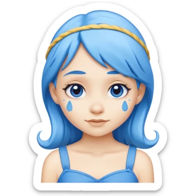 Smurfette sticker