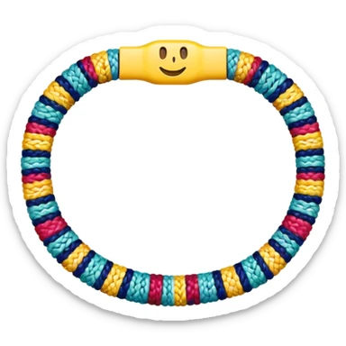 friendship bracelet sticker