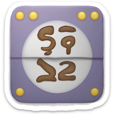 Calender with date feb 21 sticker