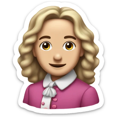 pink cash with sabrina carpenter’s face on it like benjamin franklin sticker