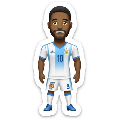 Mejor jugador de futbol sticker