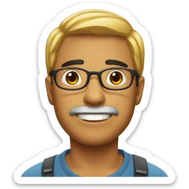 Chico morocho sticker