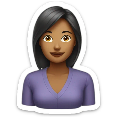 woman startup founder  sticker