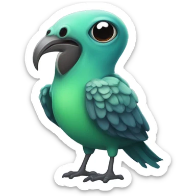 Alien pájaro  sticker