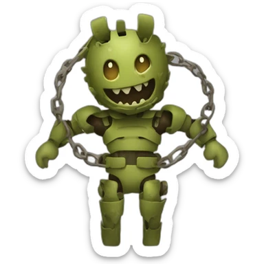 Spring Trap qui dit coucou sticker