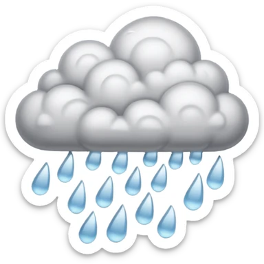 rainy Cloud sticker