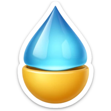 A high-quality 3D render of focus. Smooth textures, soft diffuse lighting, and deep detailing. Realistic materials but with a stylized, iconic look. Soft drop shadow. Isolated on a white background. High fidelity, 4k. sticker