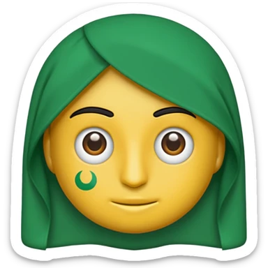 Bursaspor timsahlı bir dikkat çekici emoji beyaz yeşil sticker