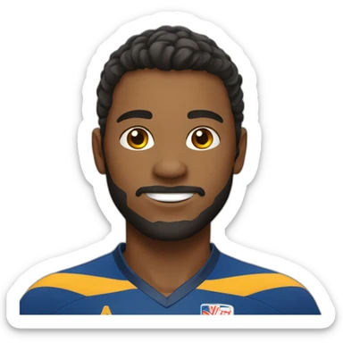 Jeune joueur de handball sticker