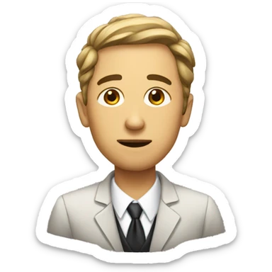 witness in a trial testifying sticker